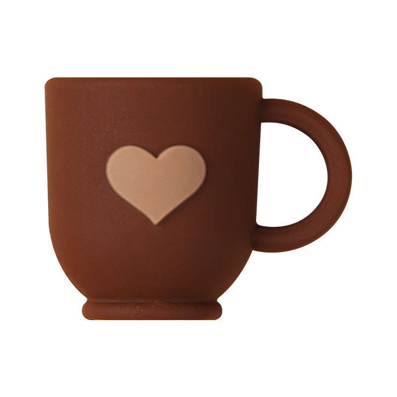 Wholesale 20pcs/pack coffee pot silicone beads personality DIY accessories